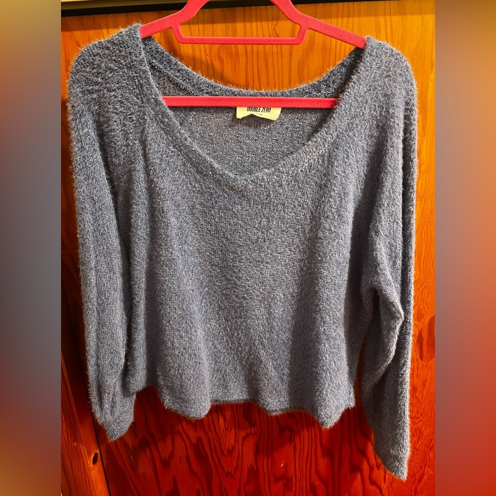 Double Zero blue sweater